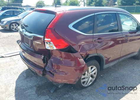 2015 Honda Cr-V Ex-L z USA, uszkodzony, nr VIN 2HKRM4H7XFH668243